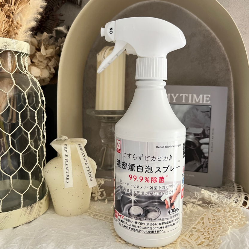 濃密漂白泡スプレー - 商品のご案内 | V-check | 暮らしのいちばんそば